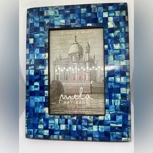 NEW BLUE TILED MELA ARTISANS FRAME POPSUGAR RESORT 2016 LIMITED BOX GORGEOUS!